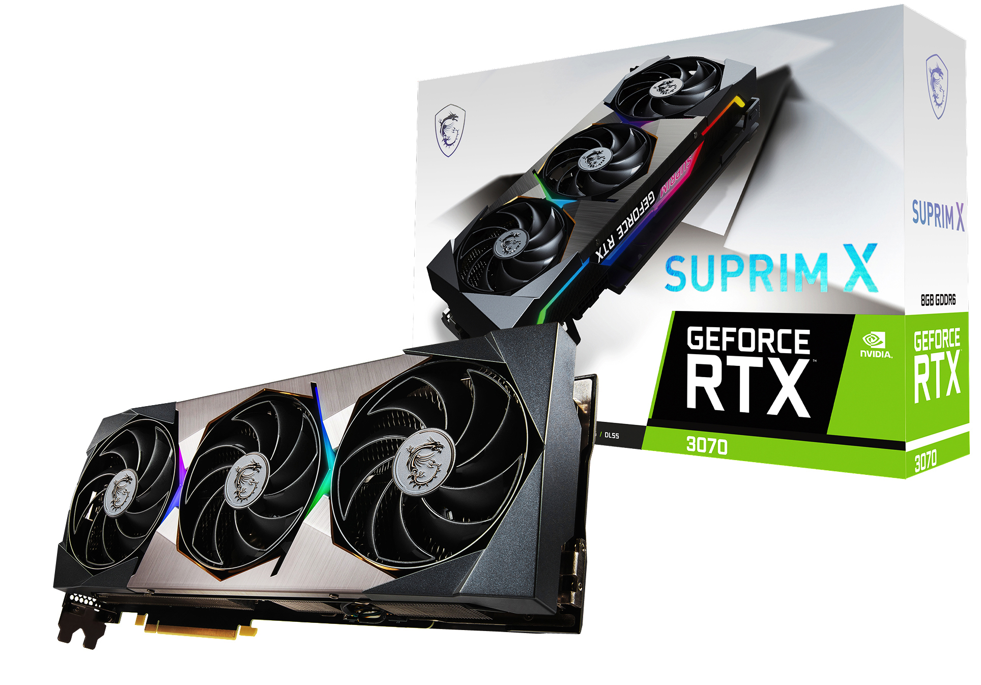 MSI GeForce RTX™ 3070 SUPRIM X 8G (V390-005R) (NVIDIA, Grafikkarte)