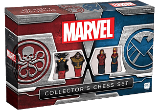 USAOPOLY Marvel Collector’s Chess Set - Schachspiel (Mehrfarbig)