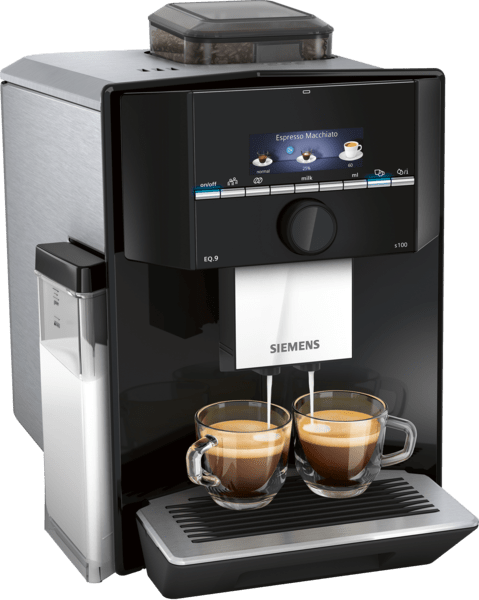 SIEMENS EQ.9 s100 TI921309RW - Volautomatische espressomachine - Zwart