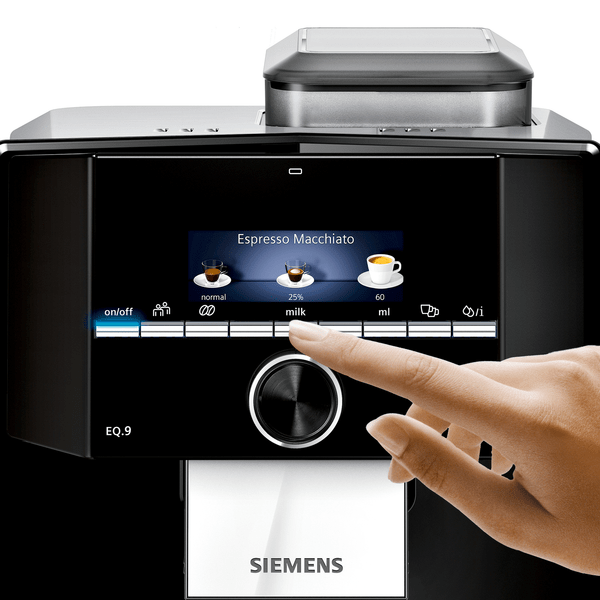 SIEMENS EQ.9 s100 TI921309RW - Volautomatische espressomachine - Zwart