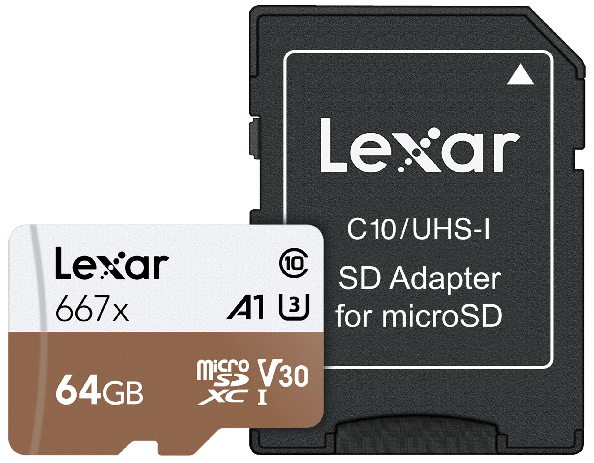 LEXAR High-Performance 667x UHS-I U3, Micro-SDXC Speicherkarte, 64 GB, 100 MB/s