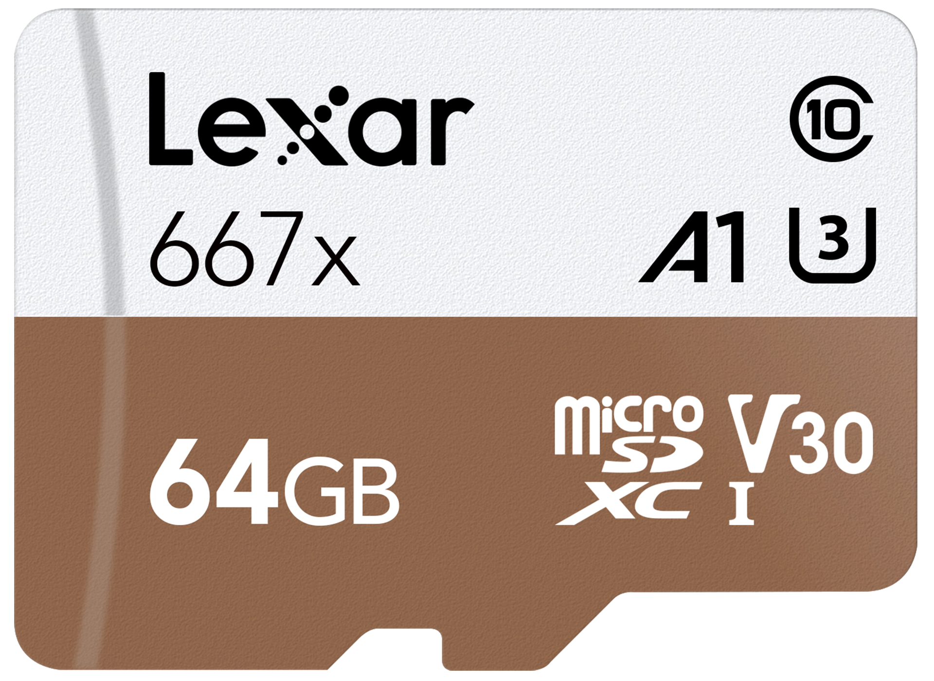 LEXAR High-Performance 667x UHS-I U3, Micro-SDXC Speicherkarte, 64 GB, 100 MB/s