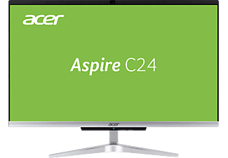 ACER Aspire C24-963, All-in-One PC mit 23,8 Zoll Display, Intel® Core™ i5 Prozessor, 8 GB RAM, 512 GB SSD, Intel UHD Grafik, Schwarz, Silber