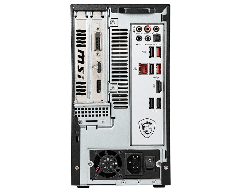 PC gaming - MSI MAG Infinite S 10SC-030FR, Intel® Core™ i5-10400F, 16GB RAM, 512GB SSD, RTX2060, W10