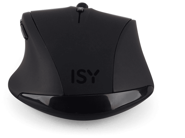 ISY Maus IMW-3100, kabellos, 1600dpi, USB, Schwarz — Foto 3 von 4