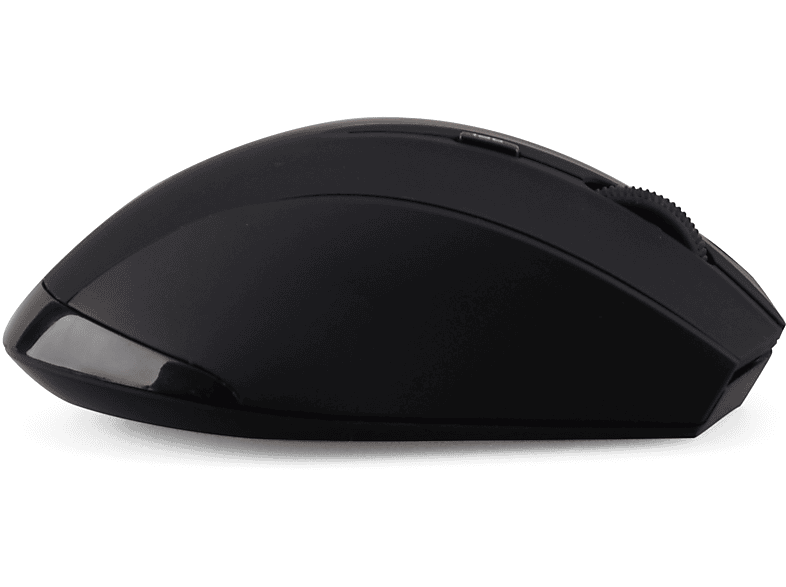 ISY Maus IMW-3100, kabellos, 1600dpi, USB, Schwarz — Foto 2 von 4