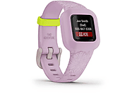 Pulsera de actividad - Garmin Vivofit JR 3 Floral Rosa, 1.57", 365 días, Sumergible, Para niños, Rosa
