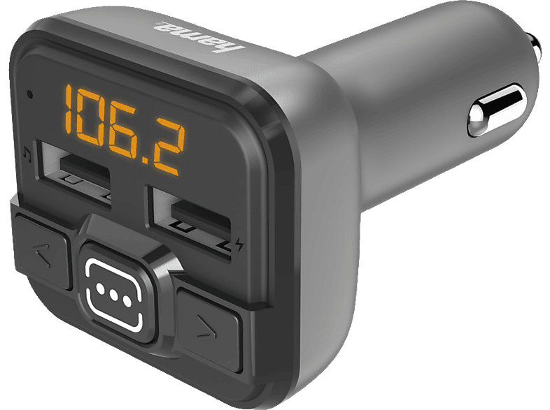 Bluetooth FM Transmitter & 3fach Ladeadapter für Zigarettenanzünder Auto  Aux USB