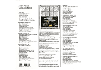 John Prine - COMMON SENSE  - (Vinyl)