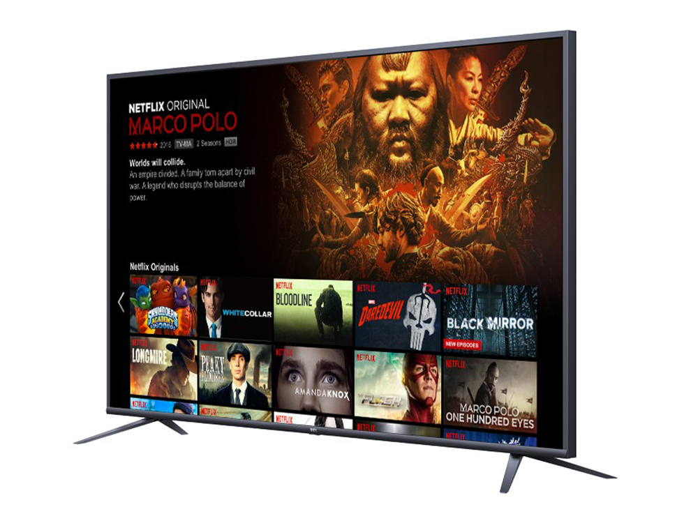 TV LED 55" - TCL 55EP660, Android TV, 4K, UHD, Dolby Audio, Google Assistant integrado y compatible con Alexa