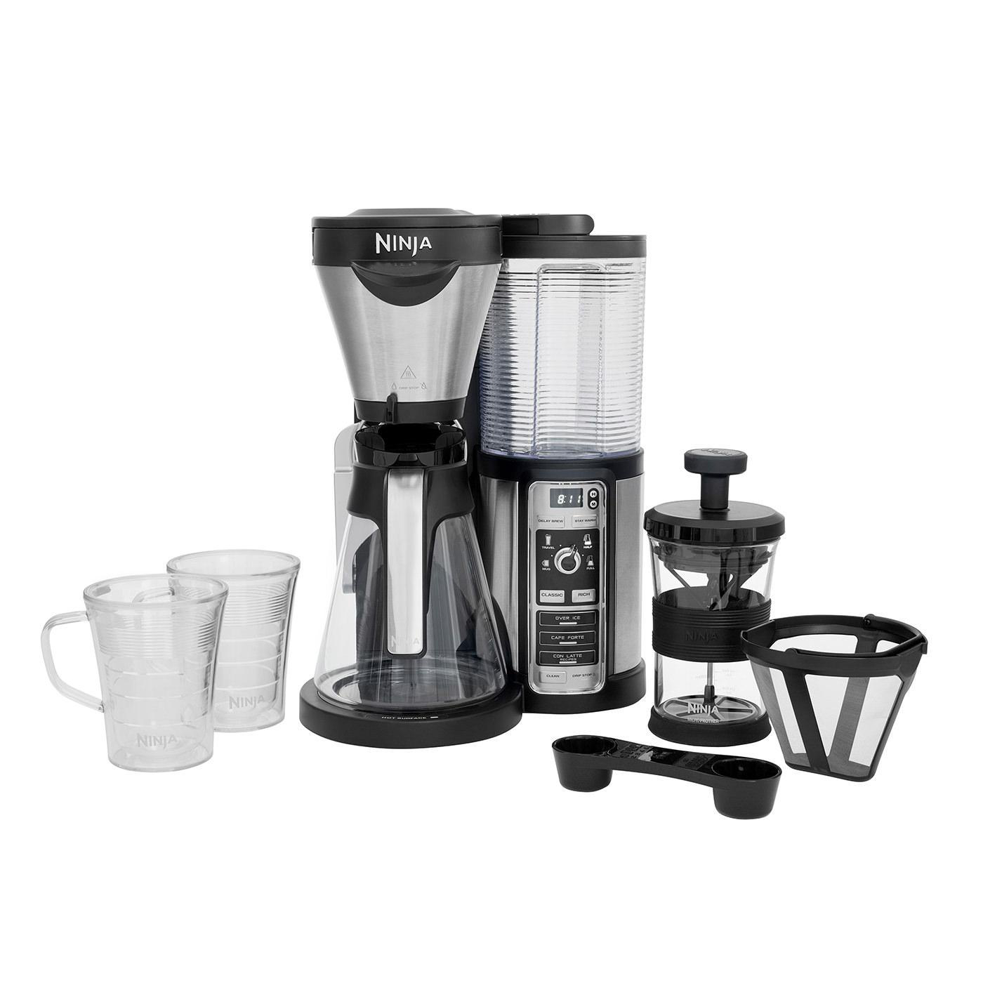 NINJA CF060EU Kaffeemaschine Schwarz/Silber