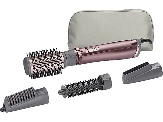 BABYLISS AS960E Beliss Big Hair 1000 - Brosse soufflante (Rose/Noir)