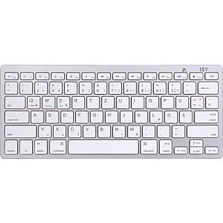 ISY Tastatur IBK-1000, Bluetooth, Ruhemodus, Multimedia-Hotkeys, Weiß