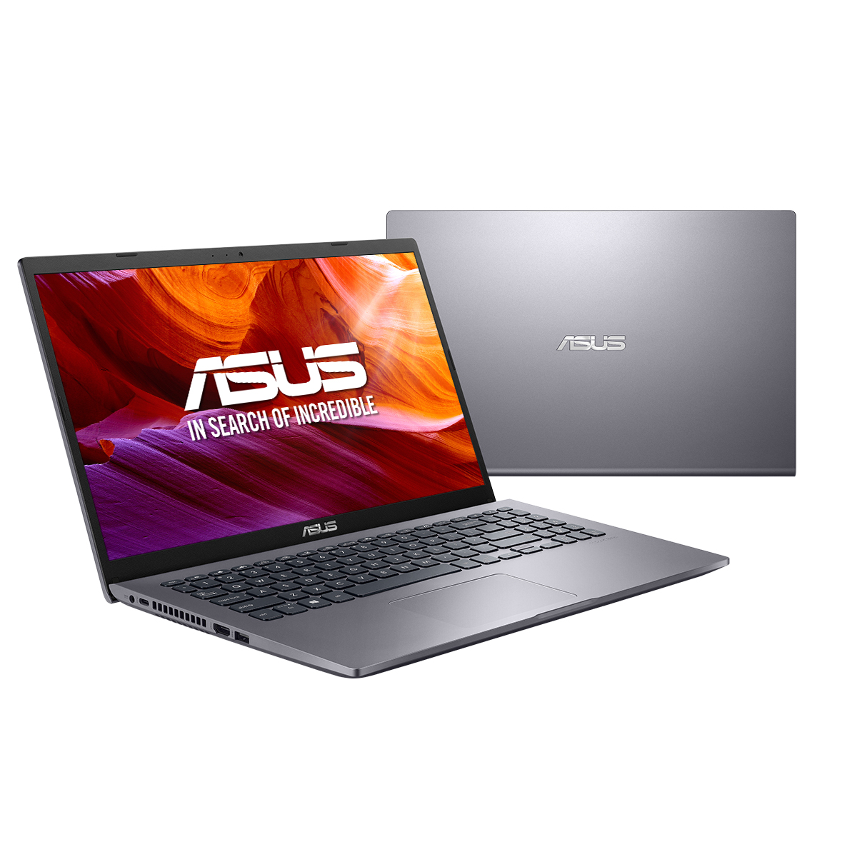 Portátil gaming - Asus Laptop 15 X509JA-BR206, 15.6" HD, Intel® Core™ i5-1035G1, 8 GB RAM, 512 GB SSD, UHD Graphics, FreeDOS
