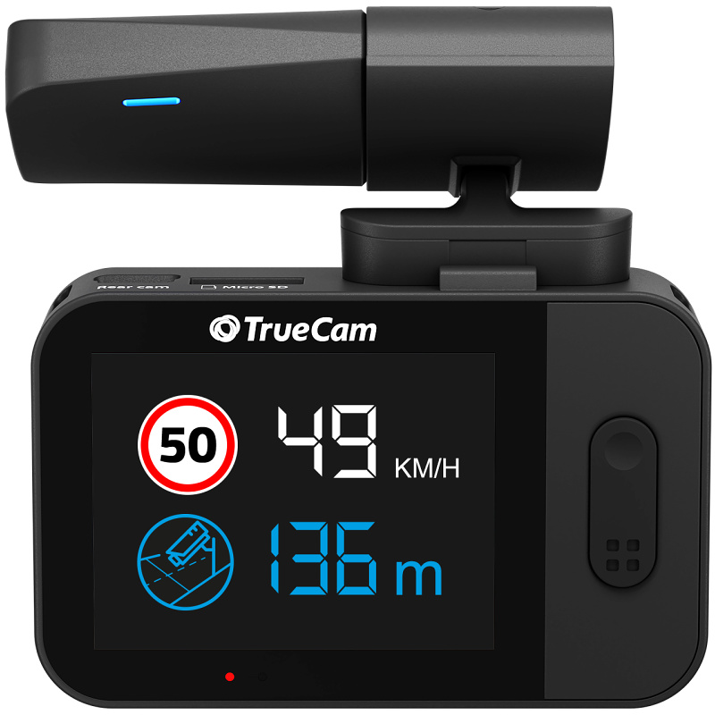 TRUECAM M9 GPS 2.5K autós kamera (TRCM9G25K)