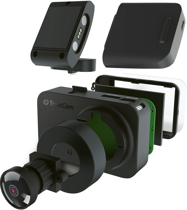 TRUECAM M9 GPS 2.5K autós kamera (TRCM9G25K)