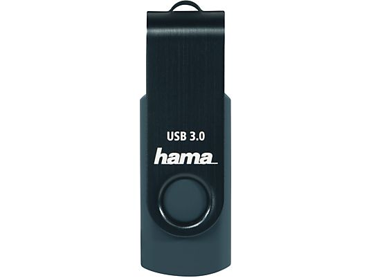 HAMA Rotate - USB-Stick  (256 GB, Blau)