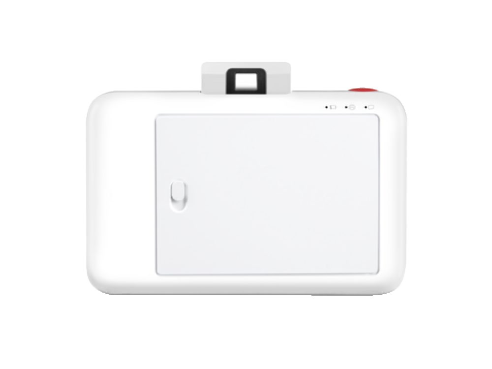 Impresora fotográfica - Kodak Step, Impresiones 2″ x 3″, Indicadores LED, MicroSD, Modo Fotomatón, Blanco