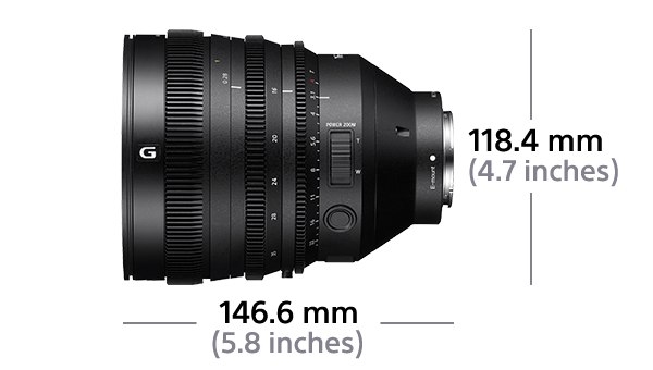 SONY SELC1635G Vollformat 16 mm - 35 mm f/2.8 G-Lens, XA (Extreme Aspherical), ASPH, Circulare Blende (Objektiv für Sony E-Mount, Schwarz)