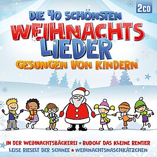 Die Partykids;Die Sternenkinder - Die 40 Schönsten Weihnachtslieder Gesungen Von Kindern [CD]