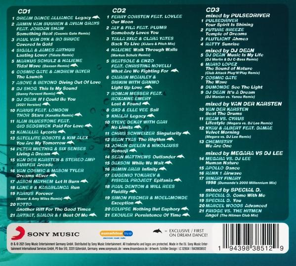 CD-Cover mit verschiedenen Songtiteln und Interpreten. Eine Mischung aus Musiktiteln und Künstlern.