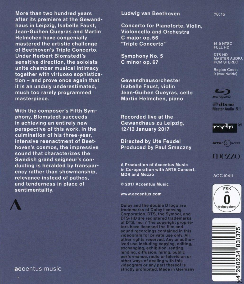 - - 5 Gewandhausorchester (Blu-ray) Tripelkonzert/Sinfonie