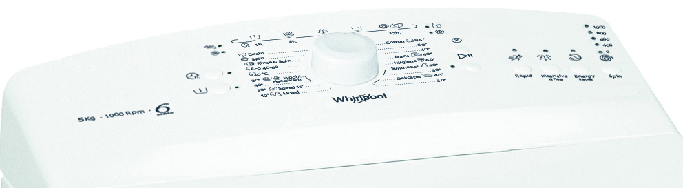 WHIRLPOOL TDLR 5030L EU/N Felültöltős mosógép, 5 év motorgarancia