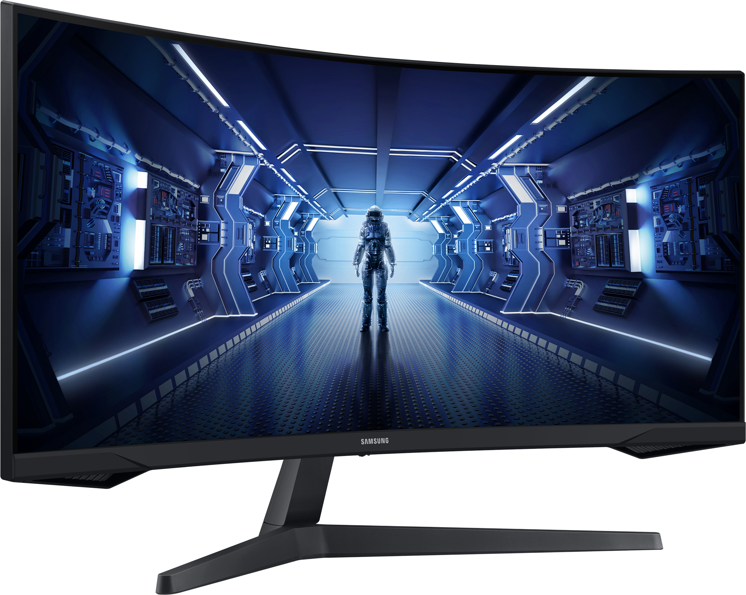 SAMSUNG Odyssey G5 LC34G55TWWU - Moniteur gaming, 34 ", UWQHD, 165 Hz, Noir