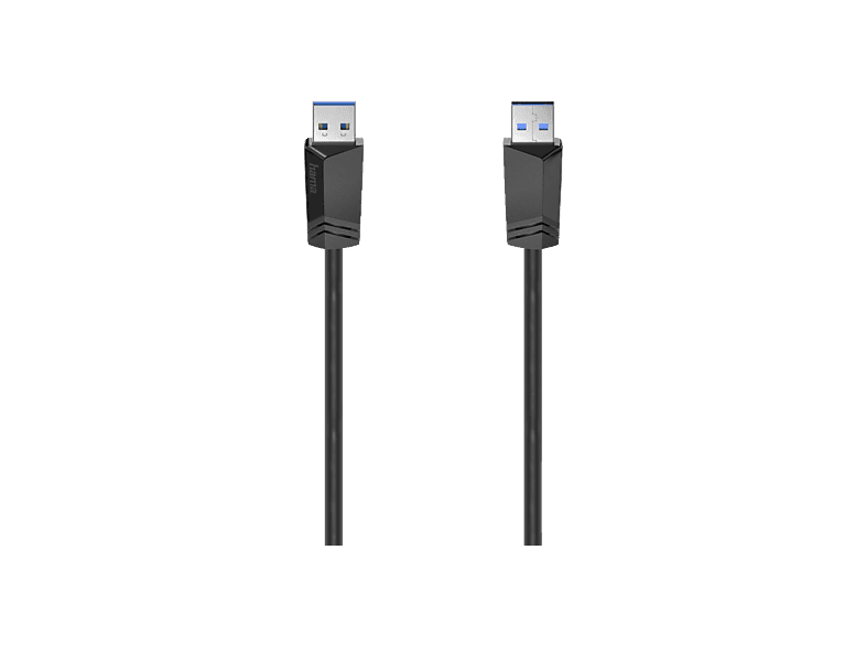 HAMA USB-Kabel A-A, USB 3.0, 5 Gbit / s, 1,50 m