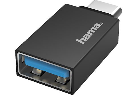 HAMA 200311 USB-OTG-Adapter, USB-C-Stecker - USB-Buchse, USB 3.2 Gen1, 5 Gbit/s
