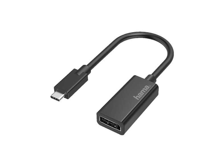 HAMA Video-Adapter, USB-C-Stecker - DisplayPort-Buchse, Ultra-HD 4K