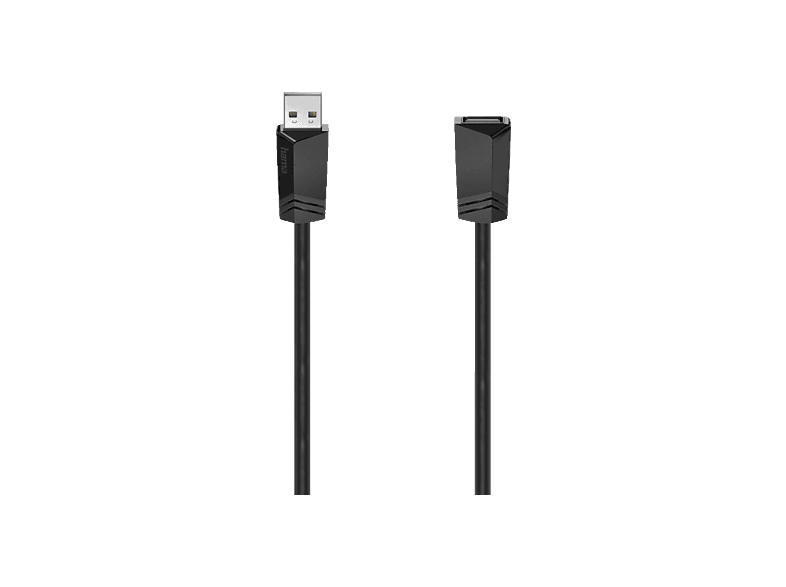 HAMA USB-Verlängerungskabel USB 2.0, 480 Mbit / s, 5,00 m