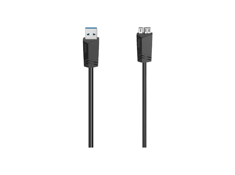 HAMA Micro-USB-Kabel USB 3.0, 5 Gbit / s, 1,50 m