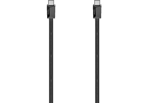 HAMA USB-C-Kabel "Full-Featured", E-Marker, USB 3.2 Gen1, 5 Gbit / s, 0,75 m