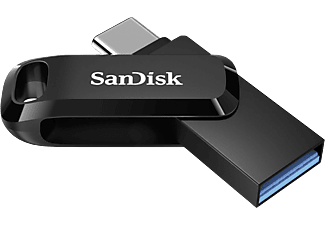 SANDISK Ultra® Dual Drive Go - Chiavetta USB  (256 GB, Nero)