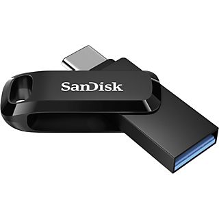 SANDISK Ultra® Dual Drive Go - Clé USB   (128 GB, Noir)