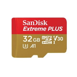SANDISK Extreme Plus, Micro-SDHC Speicherkarte, 32 GB, 100 MB/s