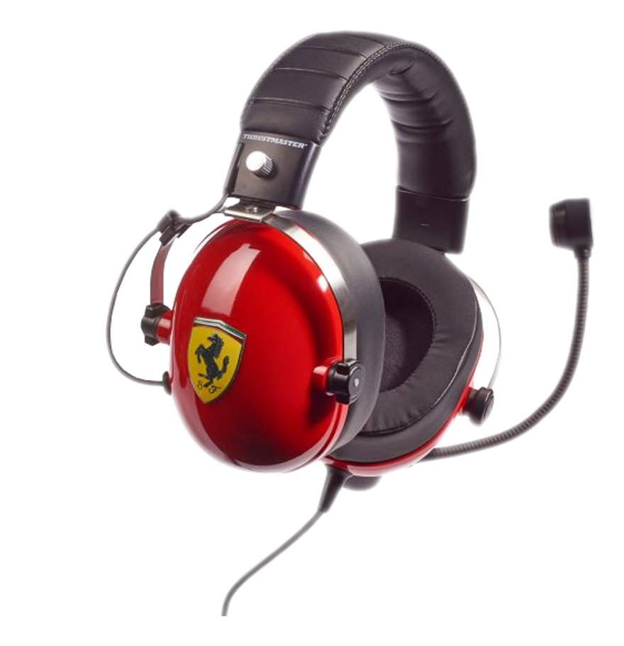 ゲーミングヘッドフォン　THRUSTMASTER T.RACING フェラーリ THRUSTMASTER T.Racing Scuderia Ferrari Edition | DTS - Gaming