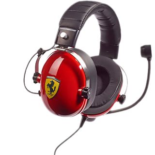 THRUSTMASTER T.Racing Scuderia Ferrari Edition - DTS - Casque de jeu (Noir/Rouge)