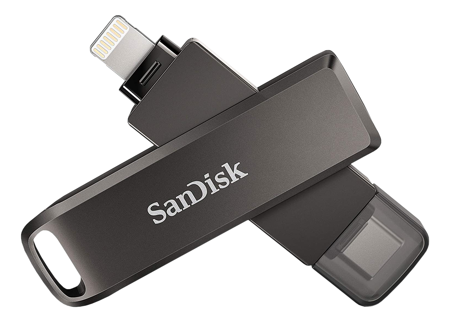 SANDISK iXpand Luxe - Clé USB   (128 GB, Noir)