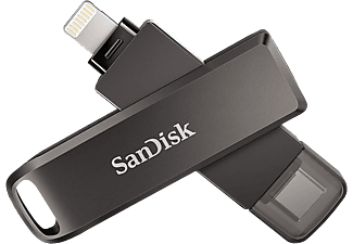SANDISK iXpand Luxe - Chiavetta USB  (256 GB, Nero)