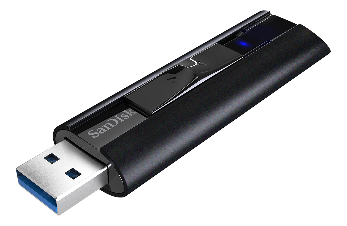 SANDISK Extreme PRO - USB Stick  (512 GB, Schwarz)
