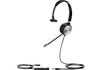 YEALINK UH36M - Kopfhörer (On-ear, Schwarz/Silber)