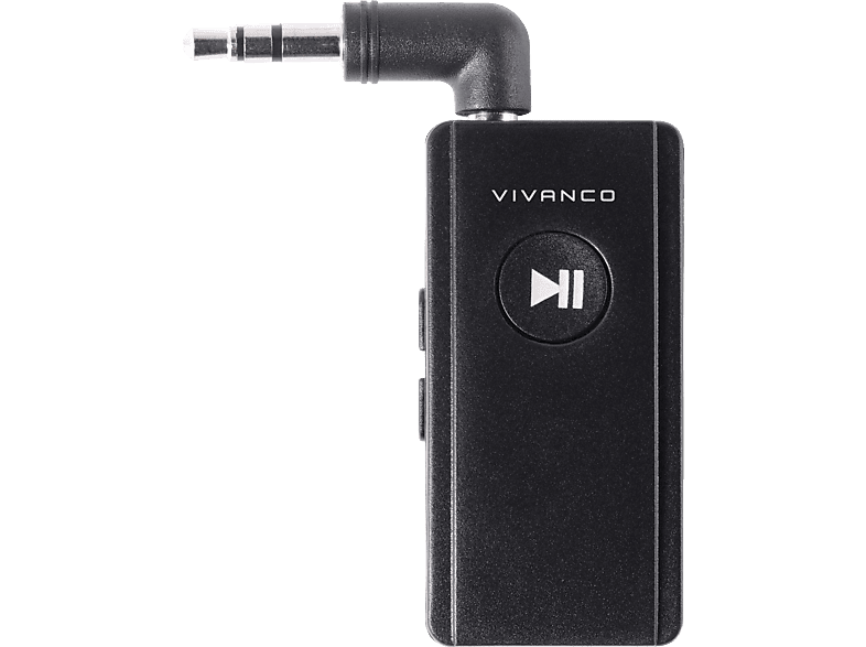 AUX Schwarz Bluetooth® Empfänger Adapter VIVANCO Audio