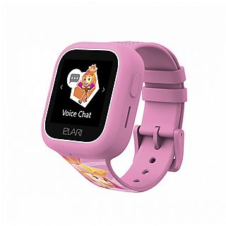 Smartwatch - Elari Fixitime, Para niños, 1.4", Bluetooth, IP68, GPS, 450 mAh, 4 días autonomía, SOS, Rosa