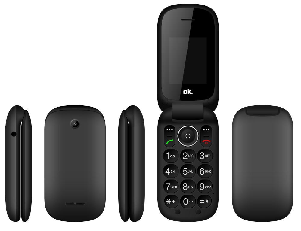 OK. GSM OMP 50-1 FLIP Noir