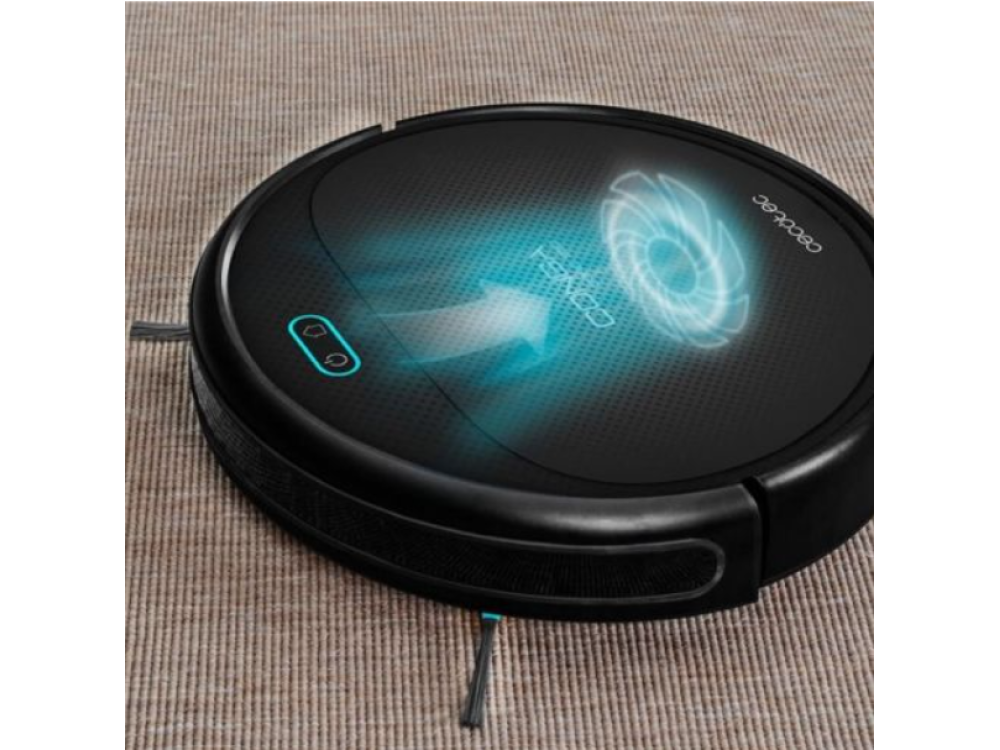 Robot aspirador - Cecotec Conga 950, 1400 Pa, 0.55 L, Sistema Wash4Yo, Programable, Apto para mascotas, Negro