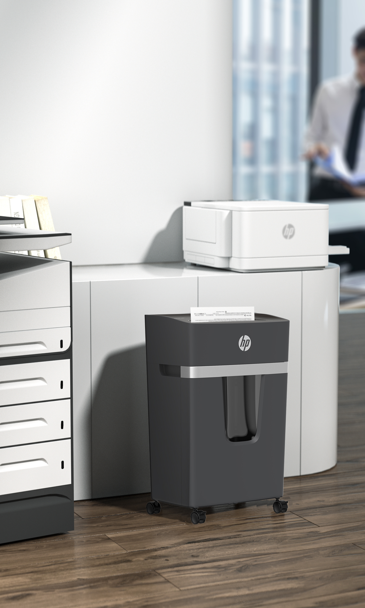 HP Aktenvernichter Pro Shredder 10MC Aktenvernichter