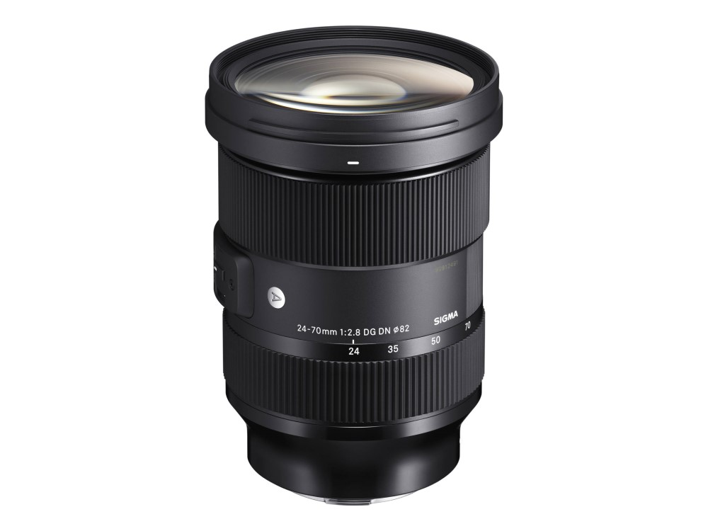 Objetivo EVIL - Sigma 24-70mm F2.8 DG DN Art, 122.9 mm, Para Sony E, Negro