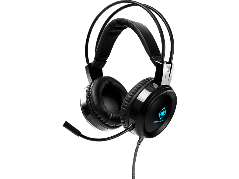 DELTACO DH110 - Gaming Headset, Schwarz